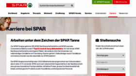 What Jobs.spar.ch website looked like in 2020 (4 years ago)
