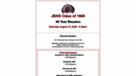 What Jbhs1980.com website looked like in 2020 (4 years ago)