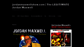What Jordanmaxwellshow.com website looked like in 2020 (4 years ago)