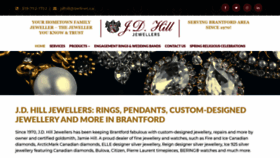 What Jdhilljewellers.com website looked like in 2020 (4 years ago)