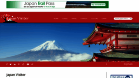 What Japanvisitor.com website looked like in 2020 (4 years ago)