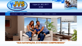 What Jvsrefrigeracao.com.br website looked like in 2020 (4 years ago)