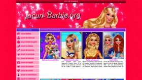 What Jocuri-barbie.org website looked like in 2020 (4 years ago)