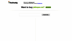 What Jakbopee.net website looked like in 2020 (4 years ago)