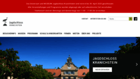 What Jagdschloss-kranichstein.de website looked like in 2020 (4 years ago)