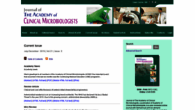 What Jacmjournal.org website looked like in 2020 (4 years ago)