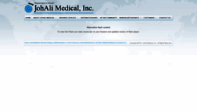 What Johalimedical.com website looked like in 2020 (4 years ago)