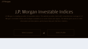 What Jpmorganindices.com website looked like in 2020 (4 years ago)