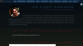 What Jonstuartanderson.com website looked like in 2020 (4 years ago)