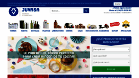 What Juvasa.com website looked like in 2020 (4 years ago)