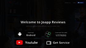 What Joappreviews.com website looked like in 2020 (3 years ago)