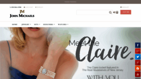 What Johnmichaelsjewelry.com website looked like in 2020 (5 years ago)