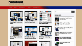 What Jualtemplatekoleksi.blogspot.com website looked like in 2020 (4 years ago)