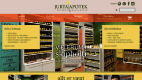 What Jurtaapotek.is website looked like in 2020 (4 years ago)