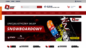 What Jacek-sport.pl website looked like in 2020 (4 years ago)