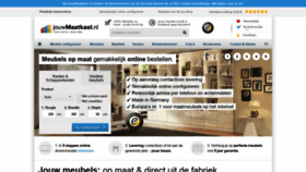 What Jouwmaatkast.nl website looked like in 2020 (4 years ago)