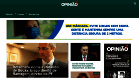 What Jornalopiniao.net website looked like in 2020 (4 years ago)