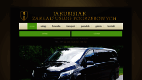 What Jakubisiak.eu website looked like in 2020 (3 years ago)