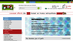 What Jouets-et-merveilles.com website looked like in 2020 (3 years ago)