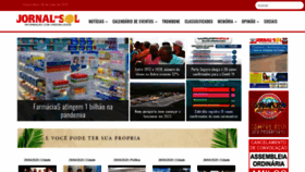 What Jornaldosol.com.br website looked like in 2020 (3 years ago)