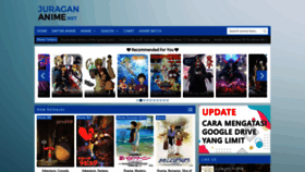 What Juragan-anime.net website looked like in 2020 (3 years ago)