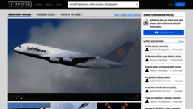 What Jetphotos.net website looked like in 2020 (3 years ago)