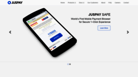What Juspay.in website looked like in 2020 (3 years ago)
