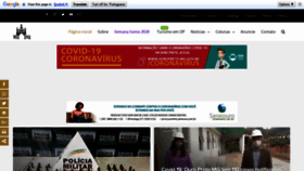 What Jornalvozativa.com website looked like in 2020 (4 years ago)