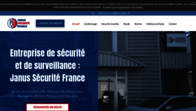 What Janussecuritefrance.fr website looked like in 2020 (3 years ago)