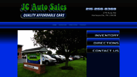 What Jccarsalesllc.com website looked like in 2020 (3 years ago)