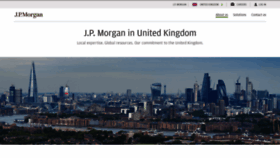 What Jpmorgan.co.uk website looked like in 2020 (3 years ago)