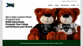 What Jaagplush.com website looked like in 2020 (3 years ago)