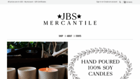 What Jbsmercantile.com website looked like in 2020 (3 years ago)
