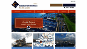 What Jachthavenbruinisse.nl website looked like in 2020 (3 years ago)