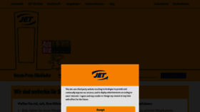 What Jet-tankstellen.de website looked like in 2020 (3 years ago)