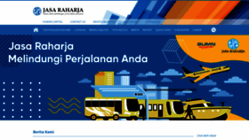 What Jasaraharja.co.id website looked like in 2020 (3 years ago)