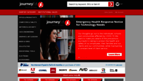 What Journeyed.com website looked like in 2020 (3 years ago)