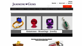 What Jamngems.com website looked like in 2020 (3 years ago)