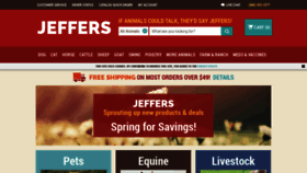 What Jefferspet.com website looked like in 2020 (3 years ago)