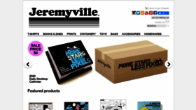 What Jeremyville.com website looked like in 2020 (3 years ago)