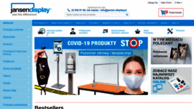 What Jansen-display.pl website looked like in 2020 (5 years ago)