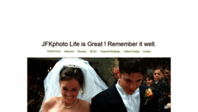 What Jfkphoto.com website looked like in 2020 (3 years ago)