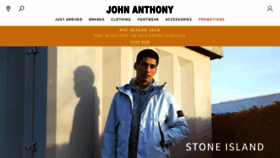 What John-anthony.com website looked like in 2020 (3 years ago)