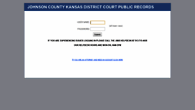What Jococourts.org website looked like in 2020 (3 years ago)