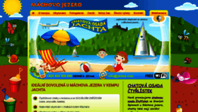 What Jachtamachovojezero.cz website looked like in 2020 (3 years ago)
