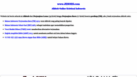 What Jesoes.com website looked like in 2020 (3 years ago)