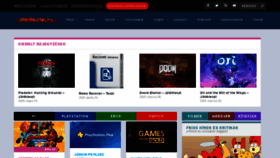 What Jatekok.hu website looked like in 2020 (6 years ago)