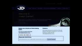 What Josephdahdah.com.au website looked like in 2020 (3 years ago)