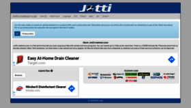What Jotti.org website looked like in 2020 (3 years ago)