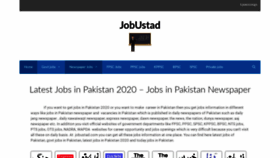 What Jobustad.com website looked like in 2020 (3 years ago)